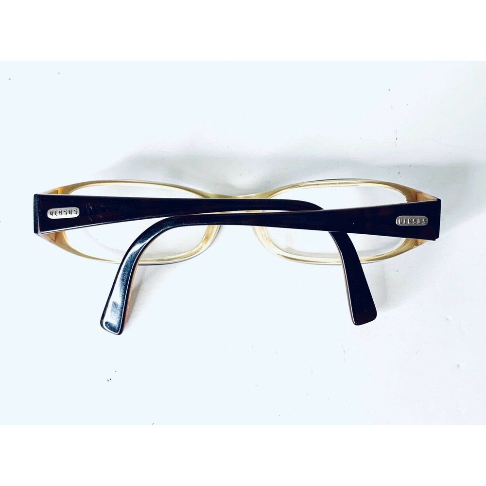 Versace Versus Tortoise Rectangular Glasses - image 6